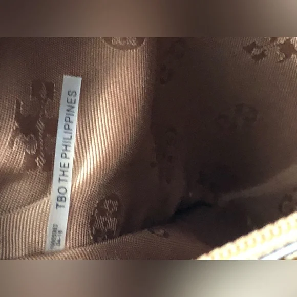 Tory Burch Emerson Handbag Tote Bag Brown Leather Ladies From Japan Used - Picture 8 of 12